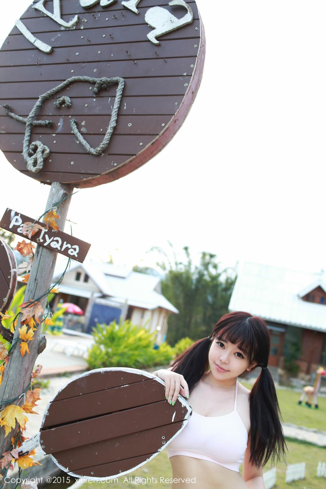 性感美女刘飞儿Faye童颜巨乳修长美腿清迈旅拍