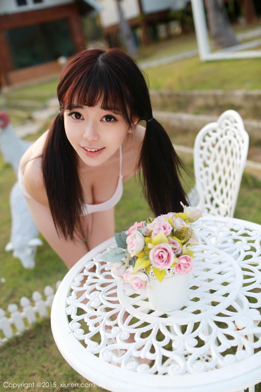 性感美女刘飞儿Faye童颜巨乳修长美腿清迈旅拍