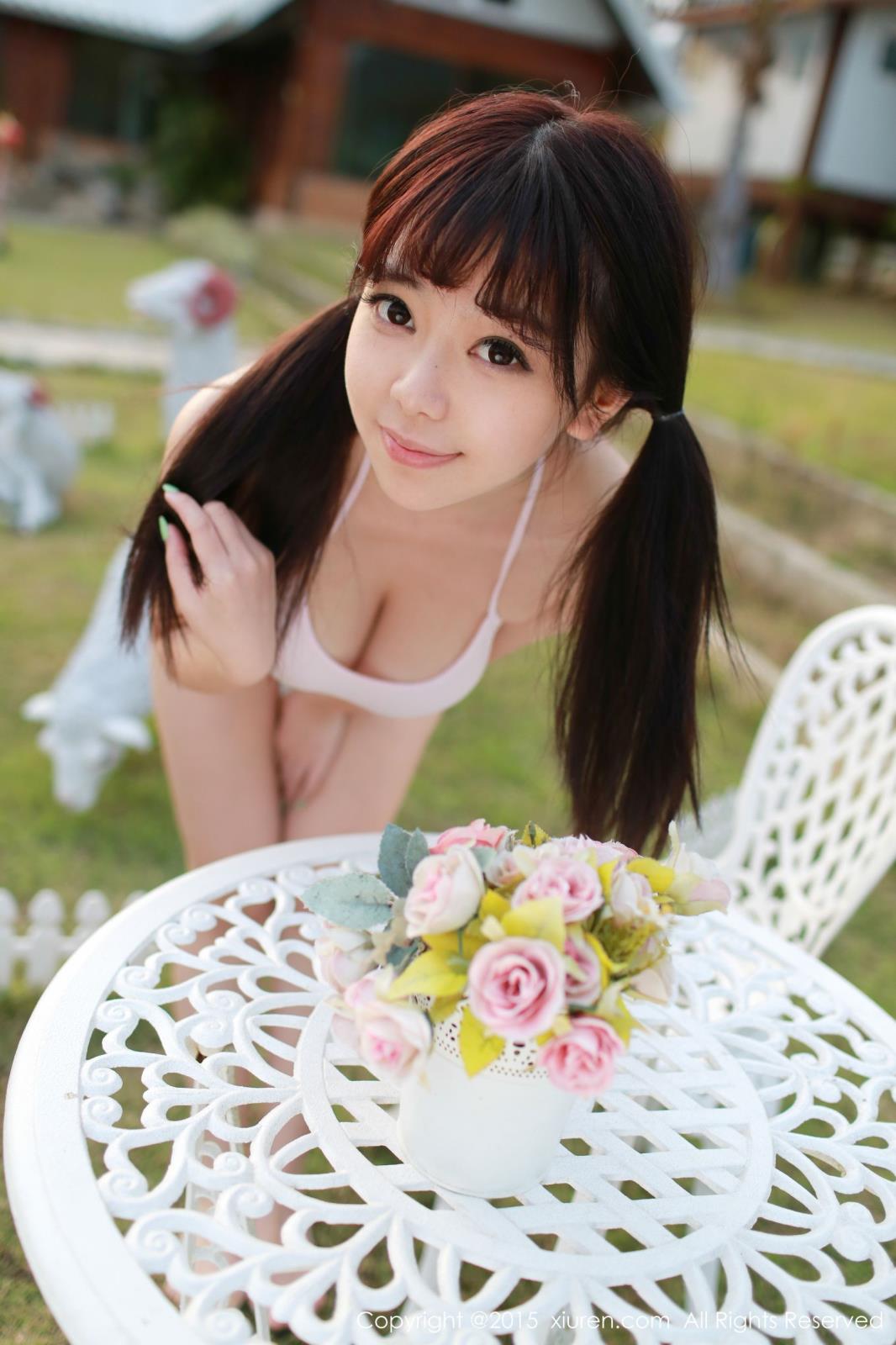 性感美女刘飞儿Faye童颜巨乳修长美腿清迈旅拍