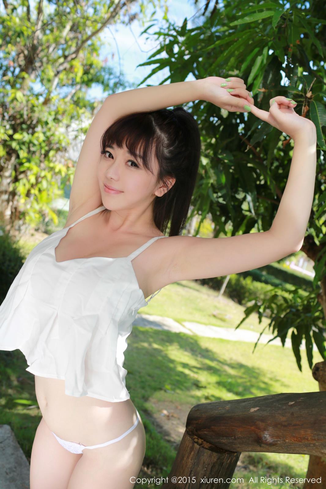 性感美女刘飞儿Faye童颜巨乳内衣诱惑泰国Pai县写真