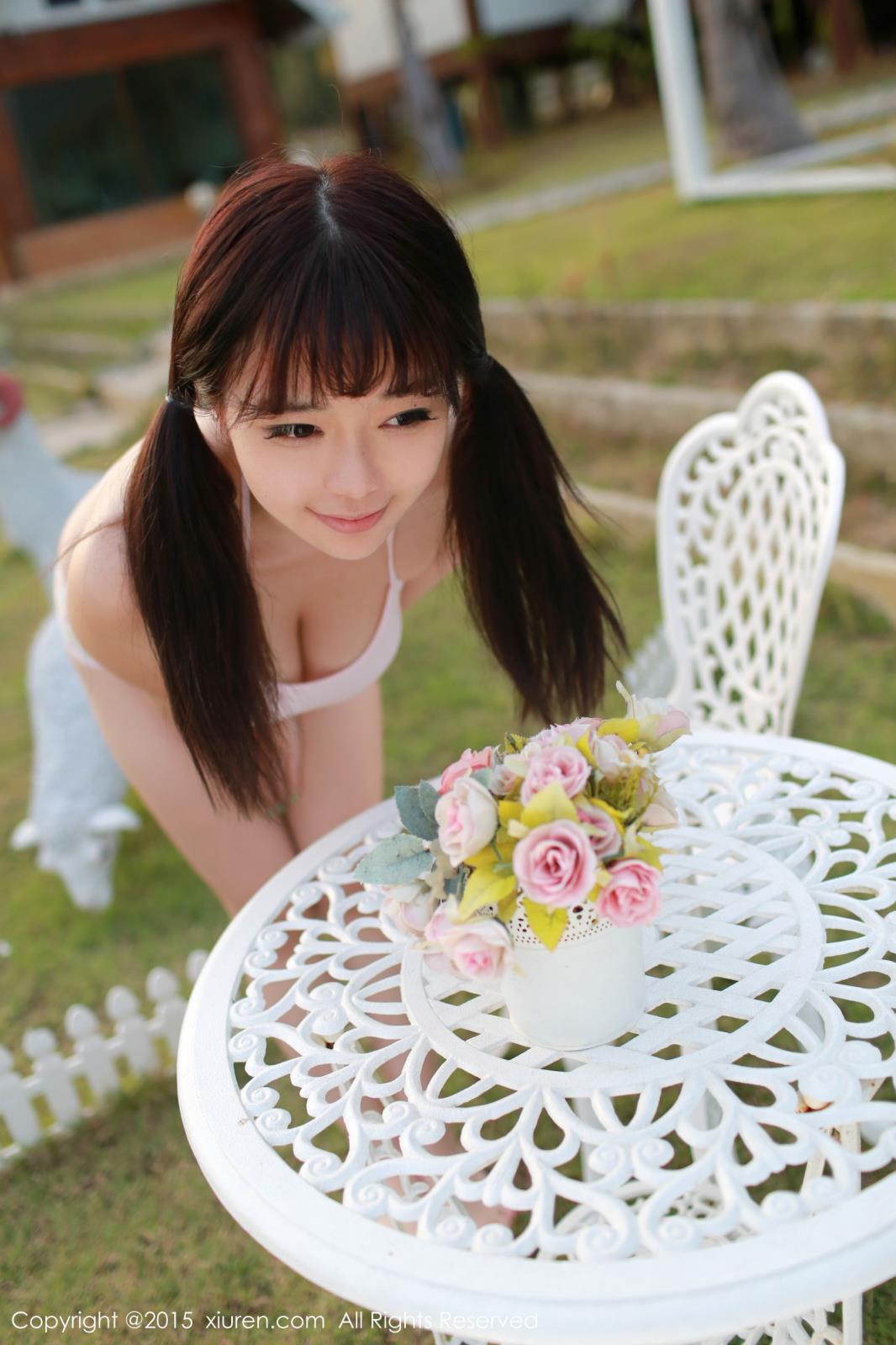 性感美女刘飞儿Faye童颜巨乳修长美腿清迈旅拍