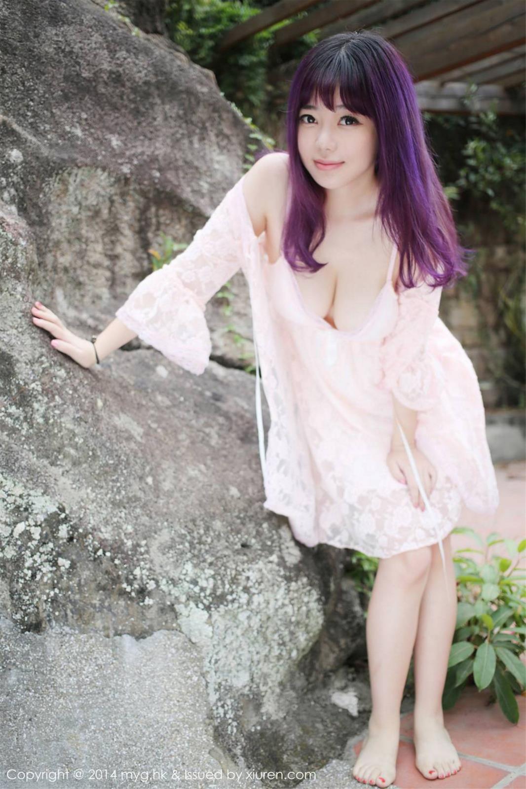 美媛馆模特刘飞儿Faye厦门内衣诱惑私房旅拍