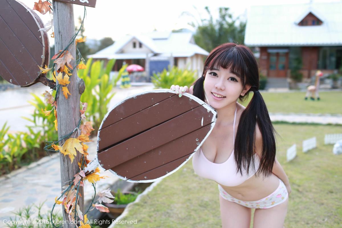 性感美女刘飞儿Faye童颜巨乳修长美腿清迈旅拍