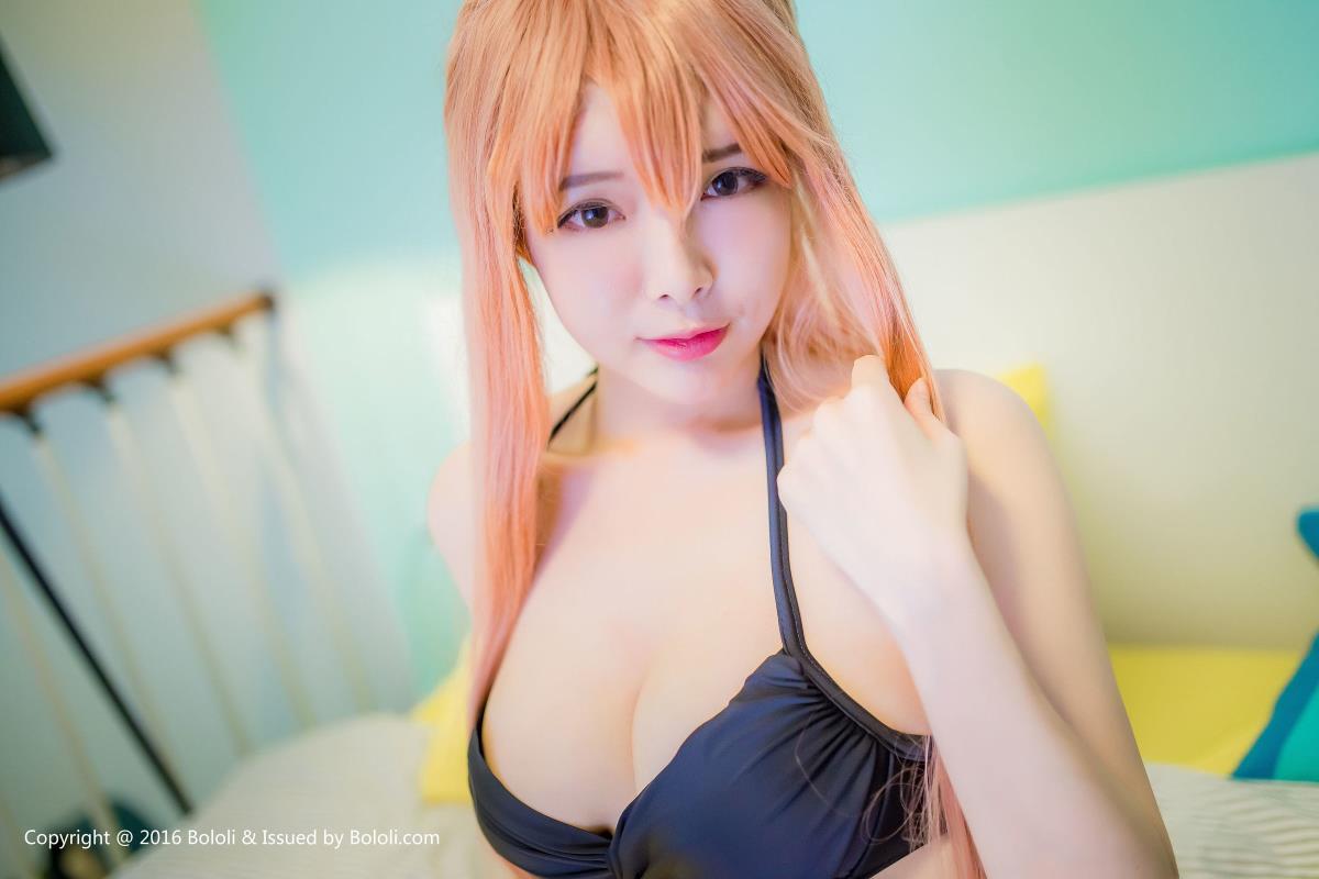Bololi波萝社模特夏小秋秋秋cosplay人渣的本愿皆川茜