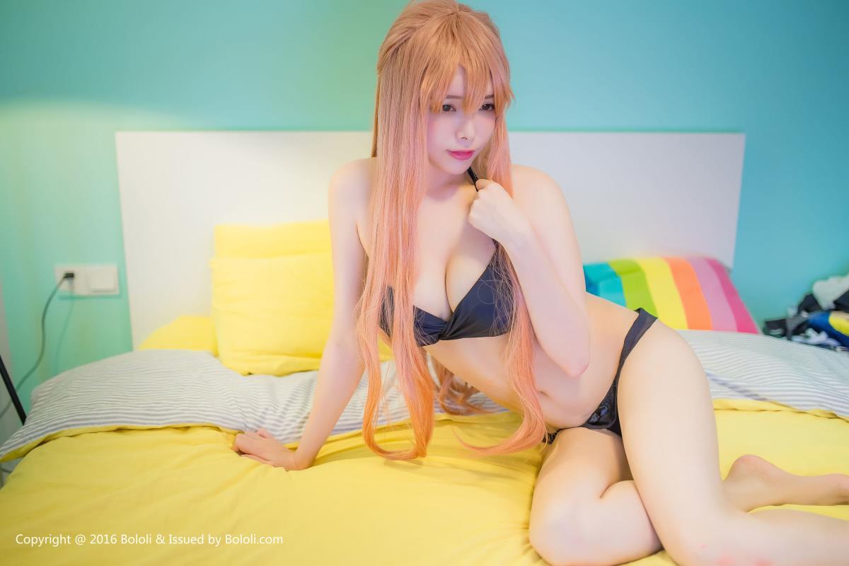 Bololi波萝社模特夏小秋秋秋cosplay人渣的本愿皆川茜