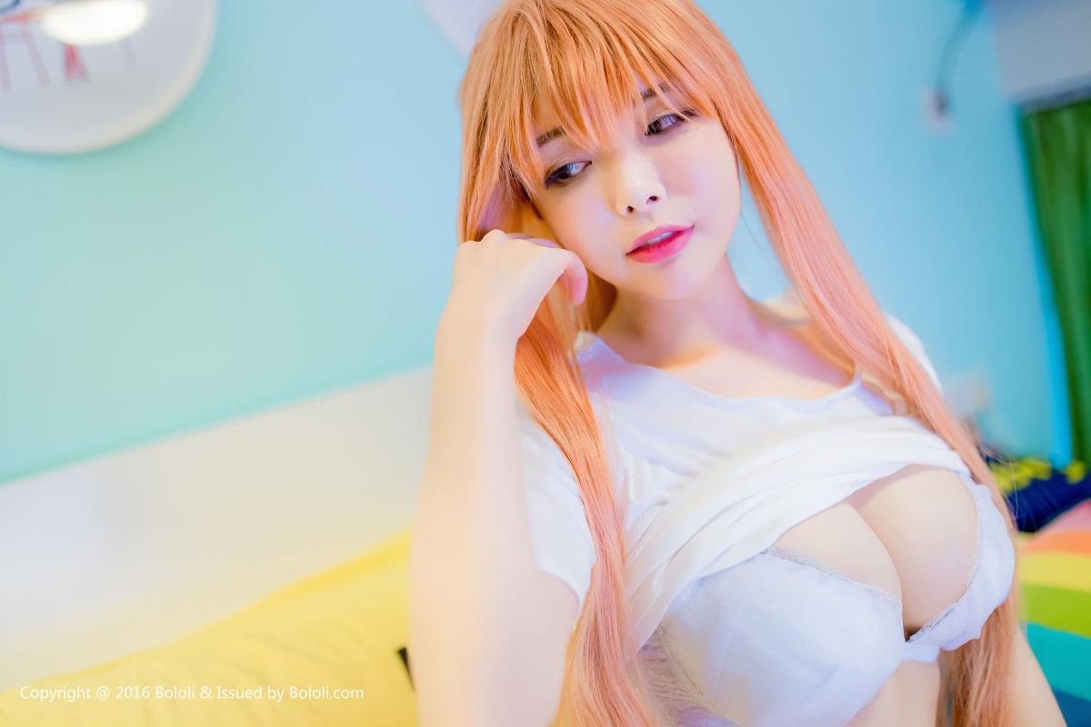 Bololi波萝社模特夏小秋秋秋cosplay人渣的本愿皆川茜