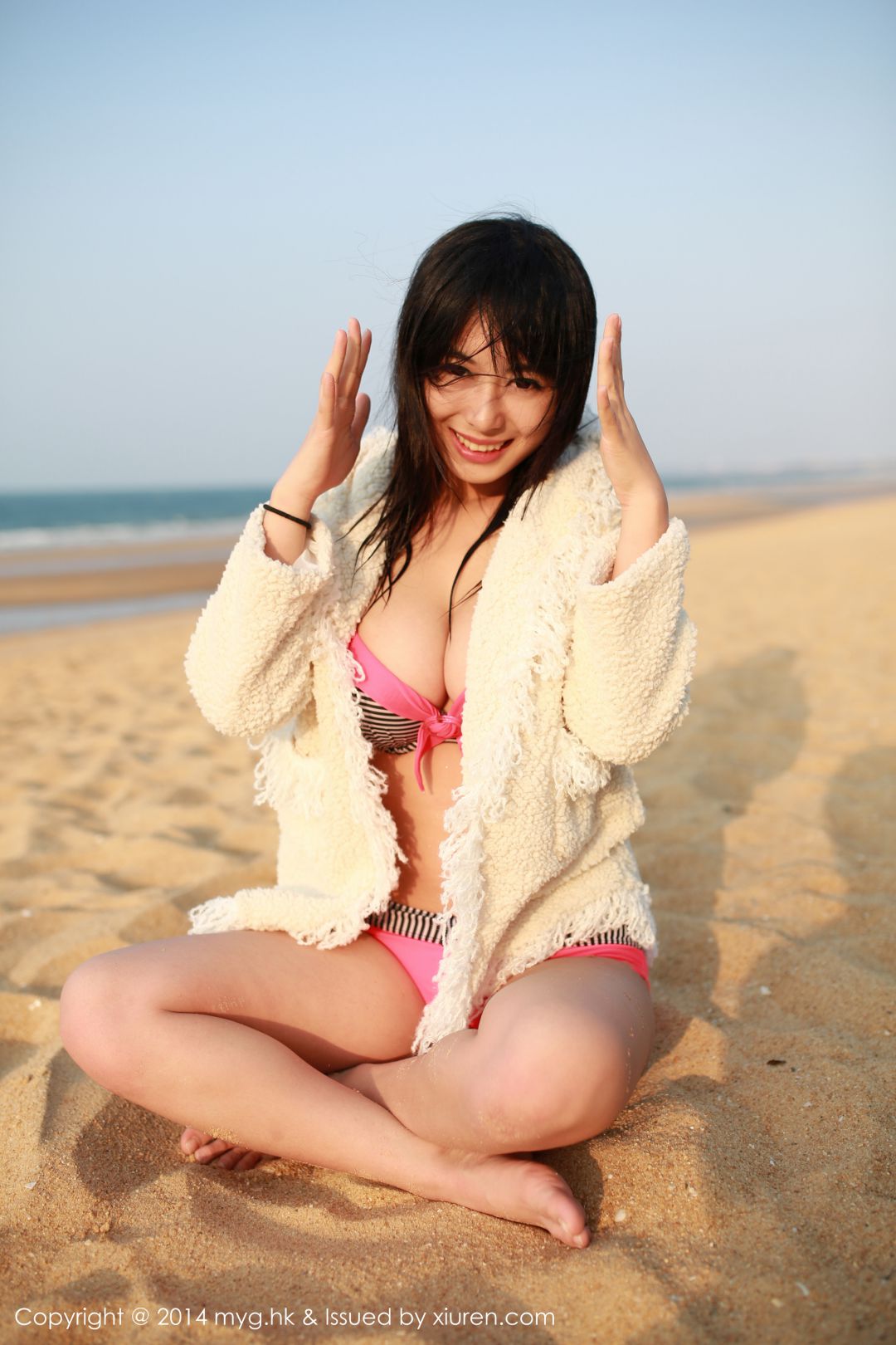 美媛馆性感美女黄可christine爆乳翘臀蕾丝情趣内衣诱惑写真