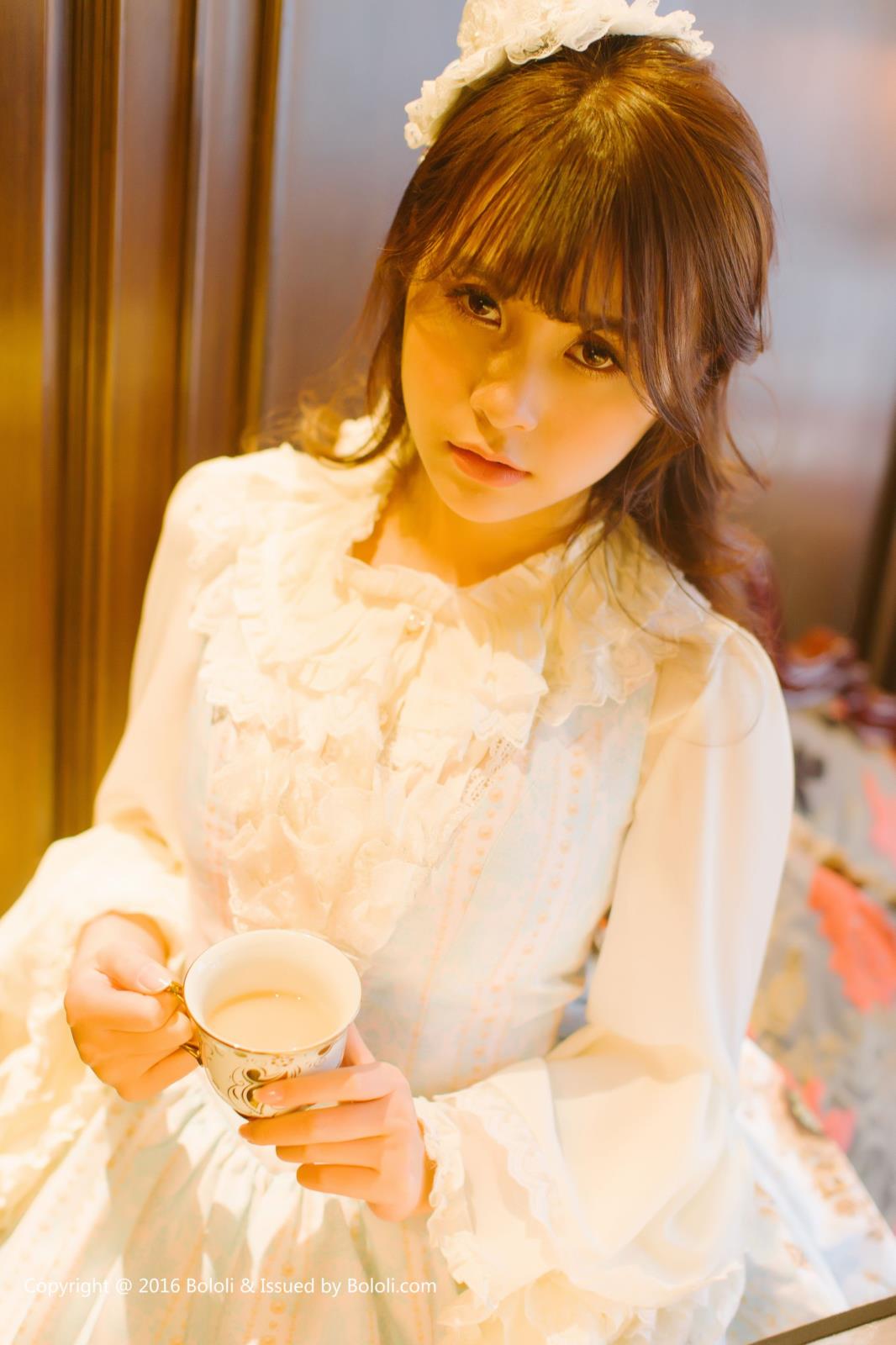 [BoLoli波萝社] 清纯美女夏美酱洛丽塔学生装制服诱惑