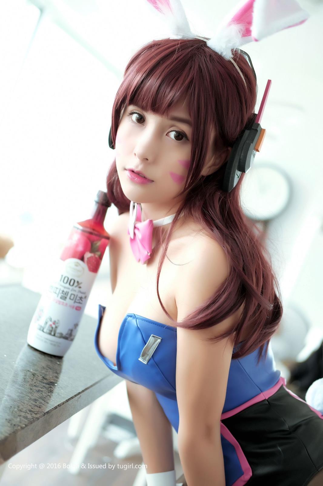 [BoLoLi波萝社] 宅男女神夏美酱兔女郎黑丝美腿DVAcos写真