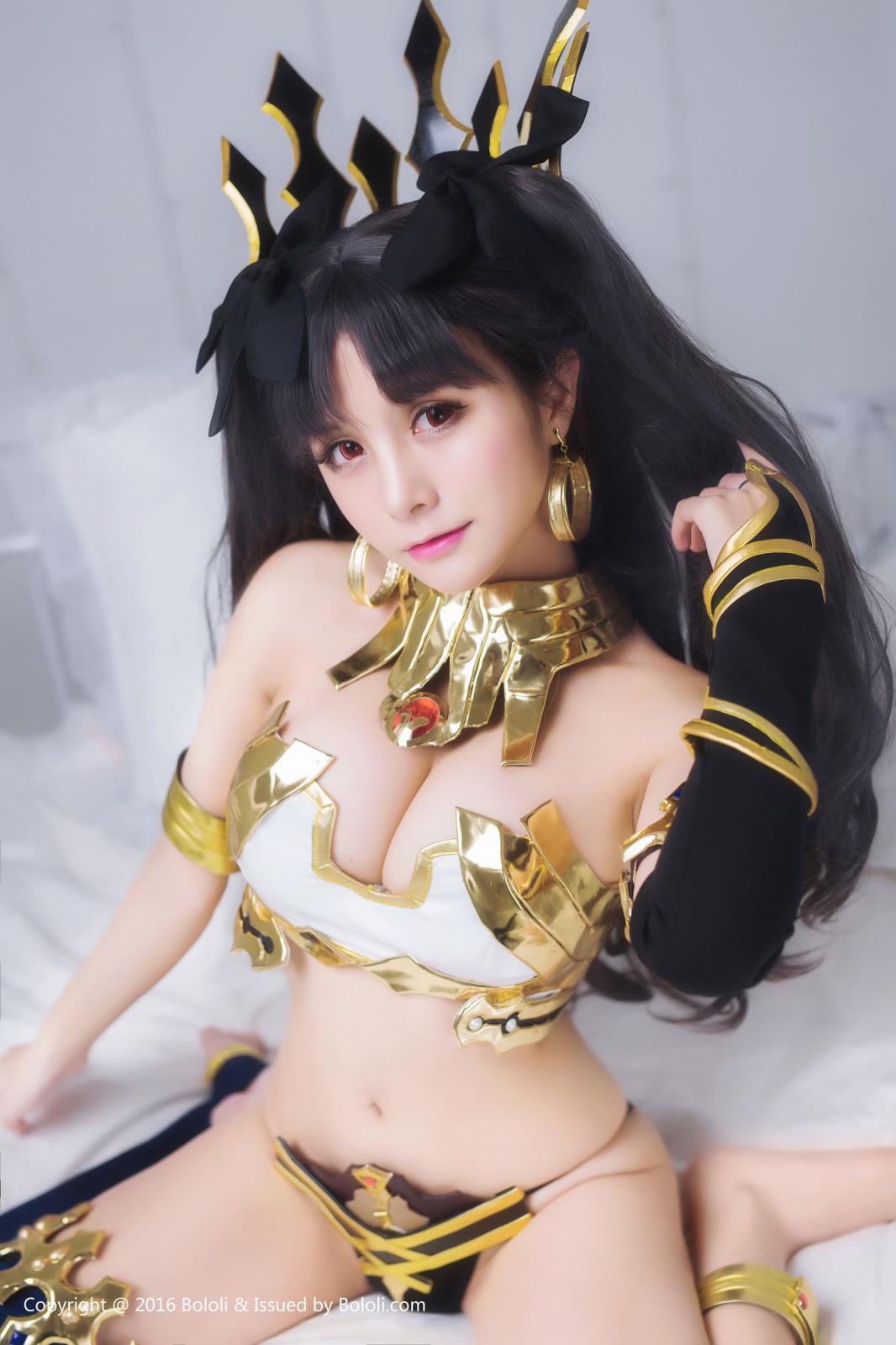 嫩模夏美酱COSPLAY伊斯塔凛福利高清图
