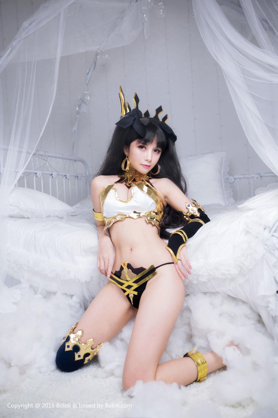 嫩模夏美酱COSPLAY伊斯塔凛福利高清图