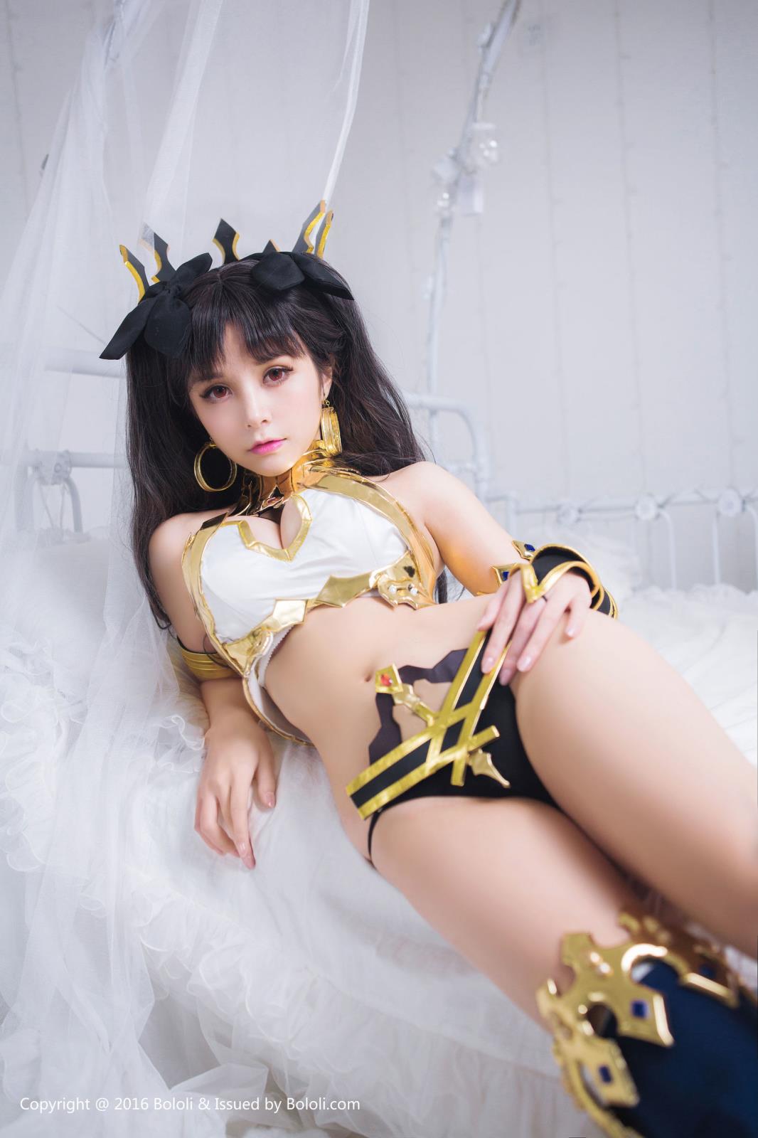 嫩模夏美酱COSPLAY伊斯塔凛福利高清图