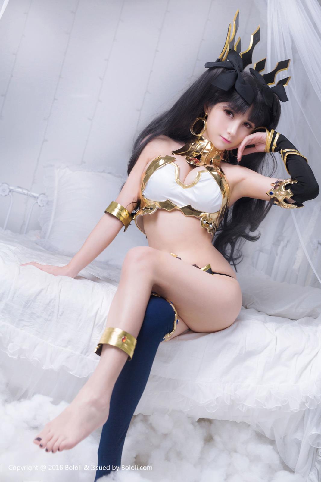 嫩模夏美酱COSPLAY伊斯塔凛福利高清图