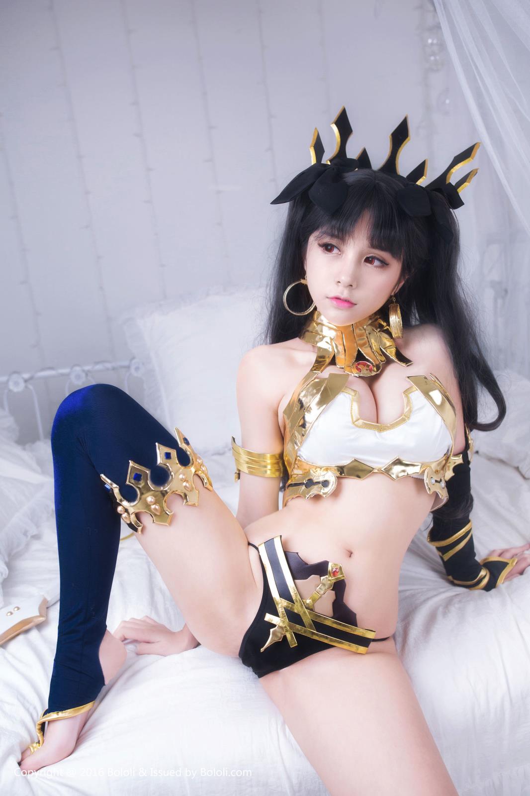 嫩模夏美酱COSPLAY伊斯塔凛福利高清图