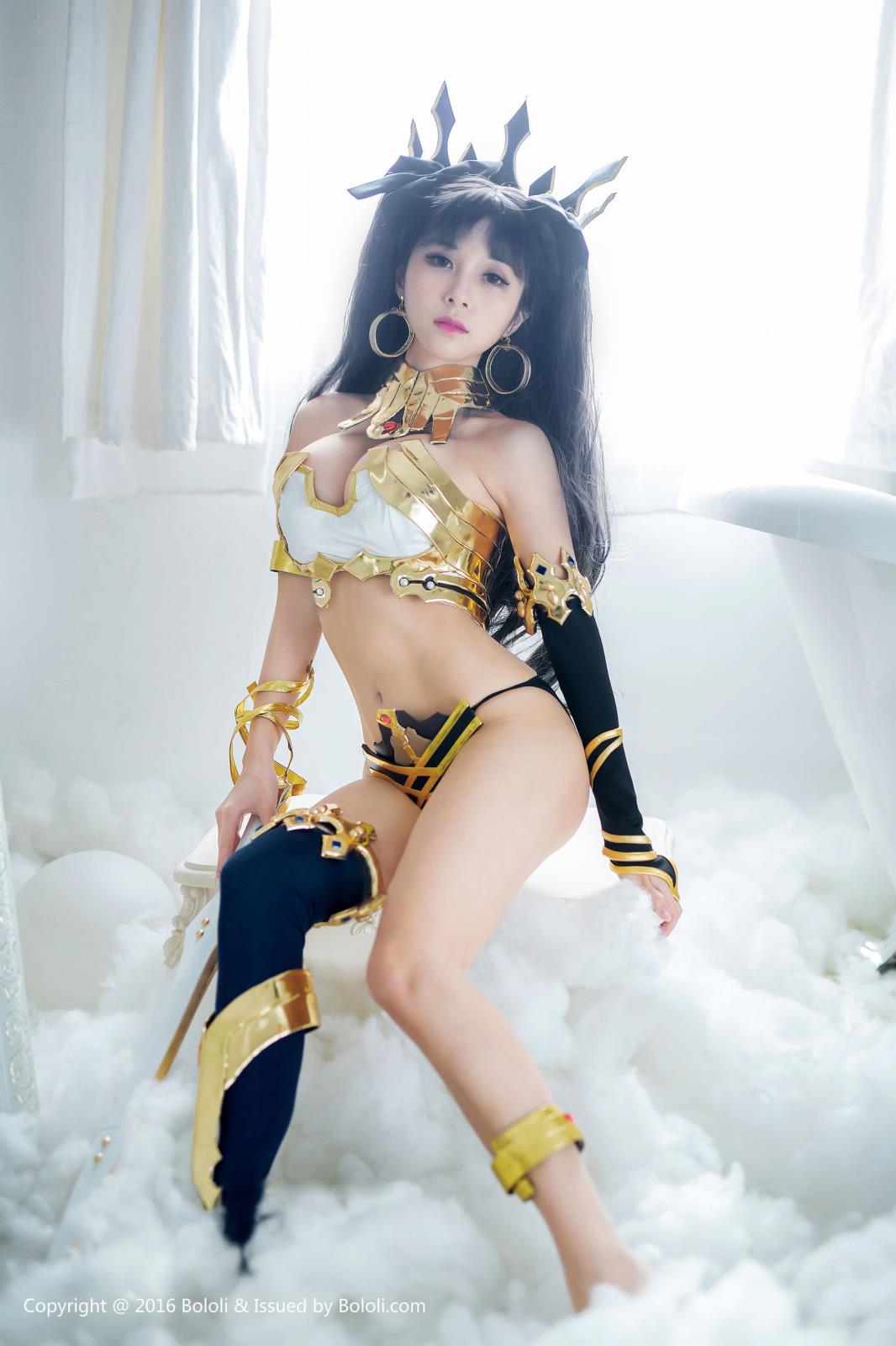 嫩模夏美酱COSPLAY伊斯塔凛福利高清图