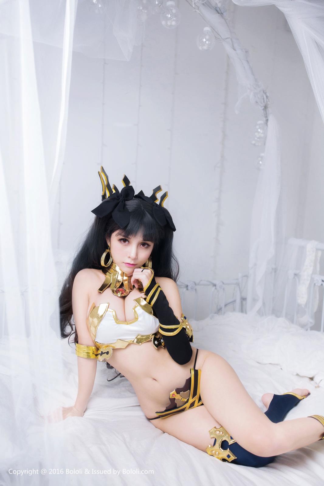 嫩模夏美酱COSPLAY伊斯塔凛福利高清图