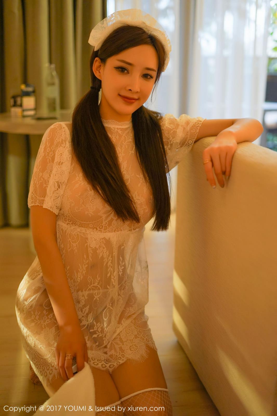 性感女神土肥圆矮挫穷透视蕾丝女仆装制服诱惑写真