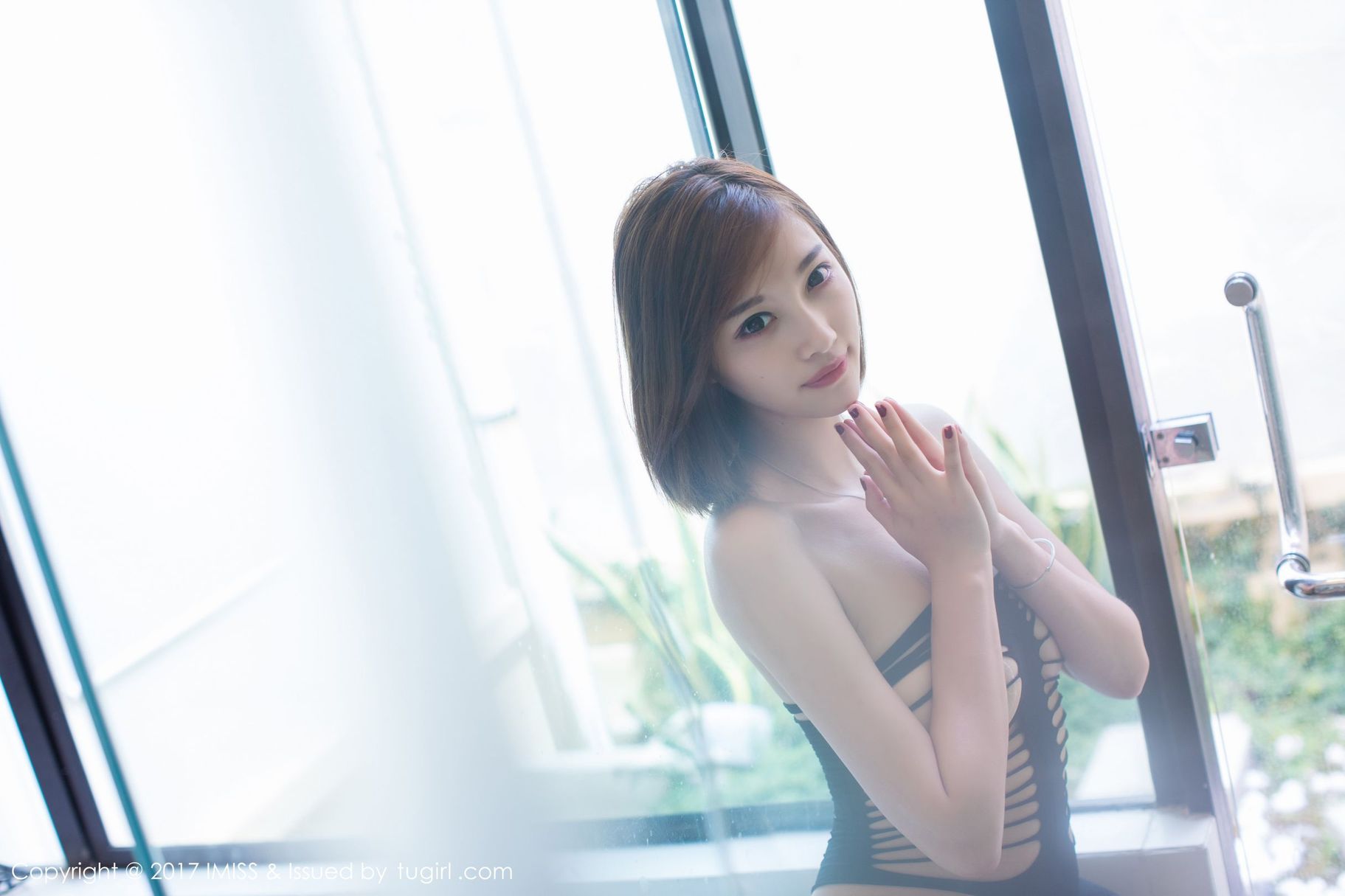 性感女神杨晨晨sugar黑丝美腿蕾丝内衣诱惑写真