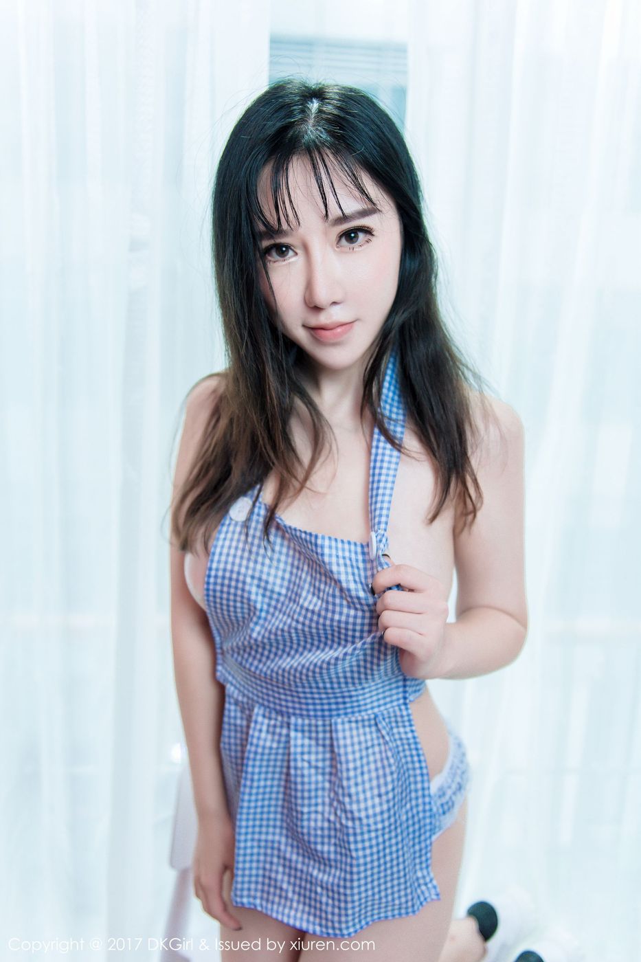 美女模特韩恩熙厨娘装大尺度私房魅惑写真 No.687
