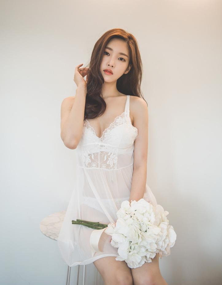 韩国美女模特朴正允2016年休闲服饰婚纱冷艳写真特辑
