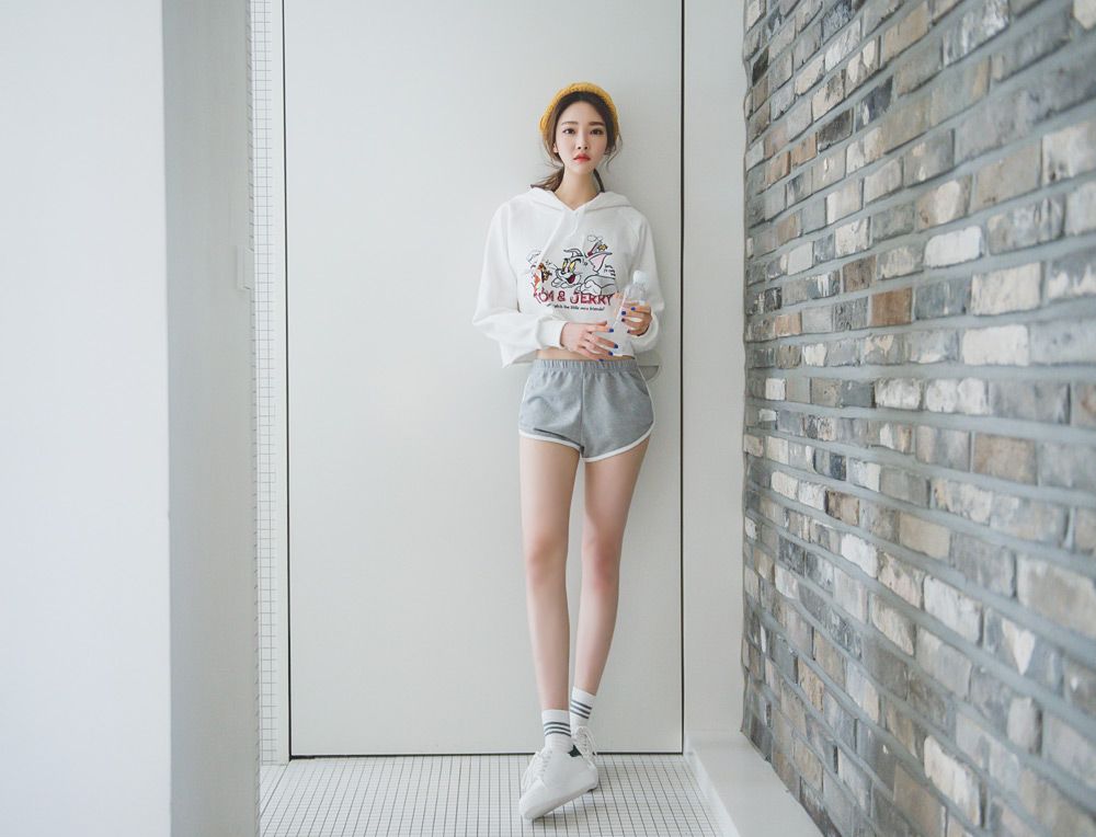 韩国超正网拍模特朴正允2016年休闲服饰系列写真特辑
