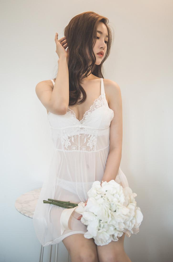 韩国美女模特朴正允2016年休闲服饰婚纱冷艳写真特辑