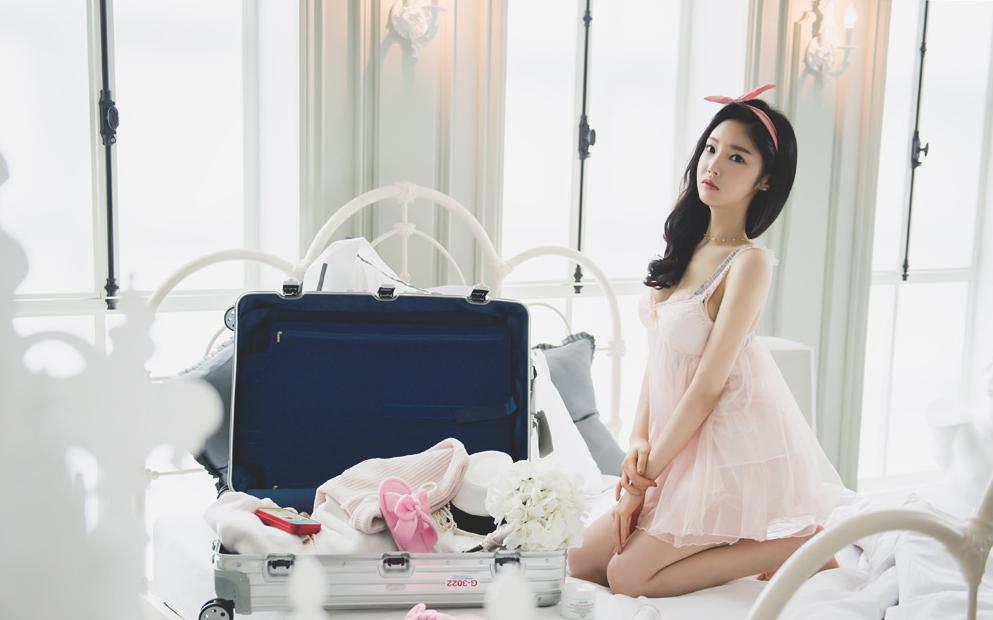 韩国美女模特朴正允2016年休闲服饰婚纱冷艳写真特辑