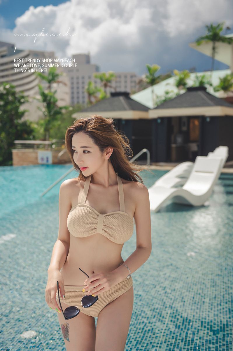 韩国网拍模特李妍静2017年MayBeach比基尼系列