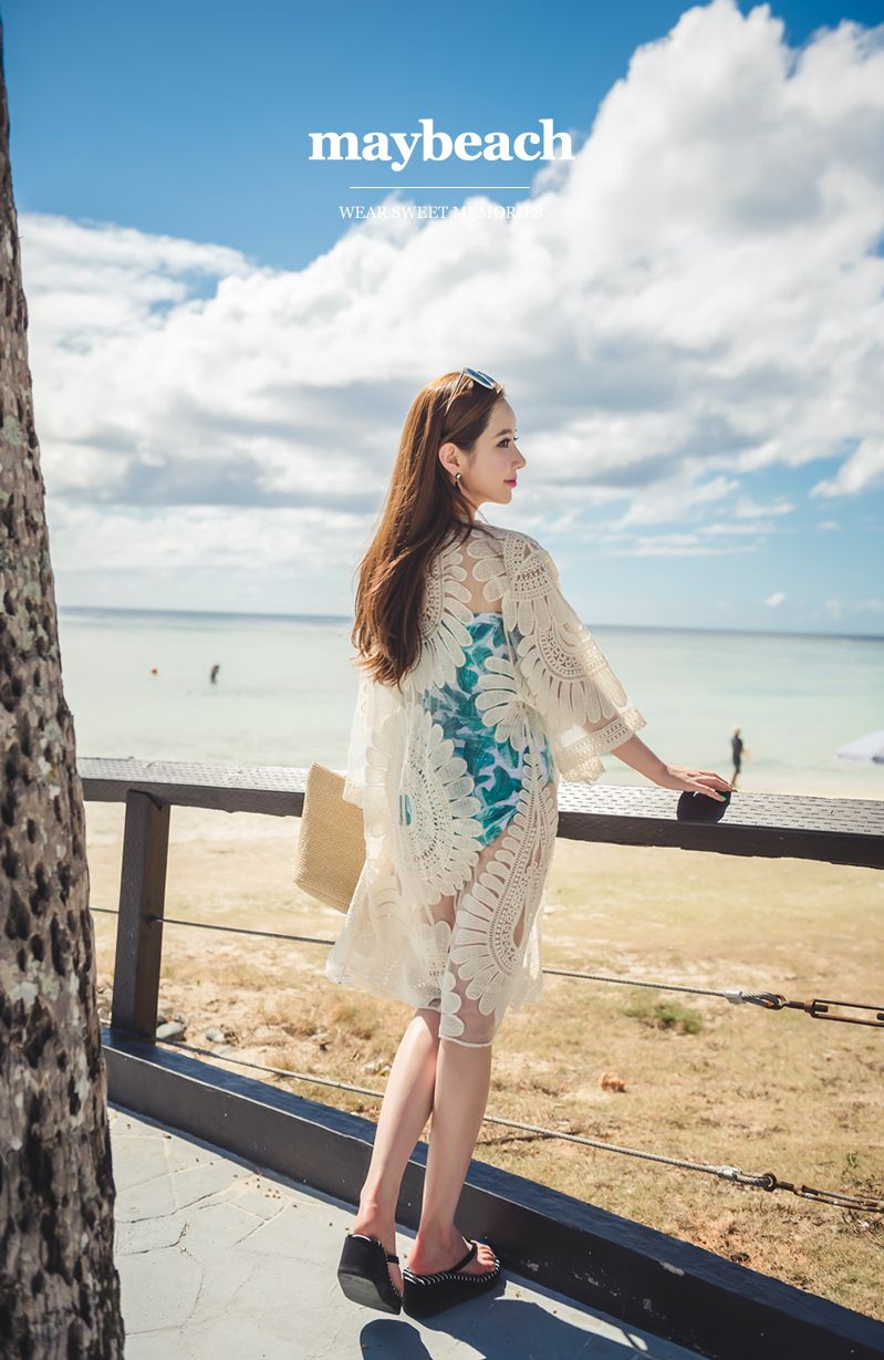 韩国网拍模特李妍静2017年MayBeach比基尼系列
