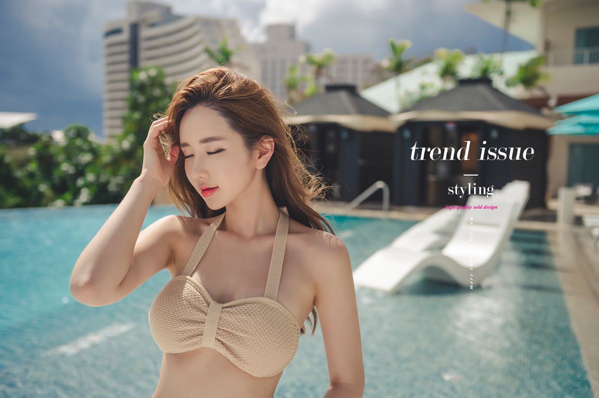 韩国网拍模特李妍静2017年MayBeach比基尼系列