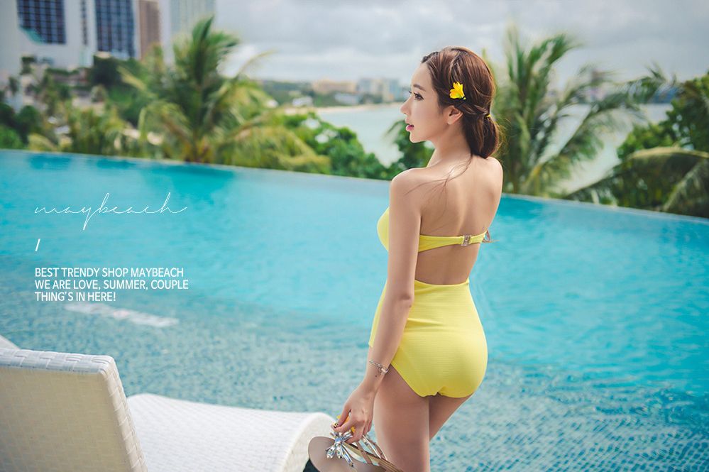 韩国网拍模特李妍静2017年MayBeach比基尼系列