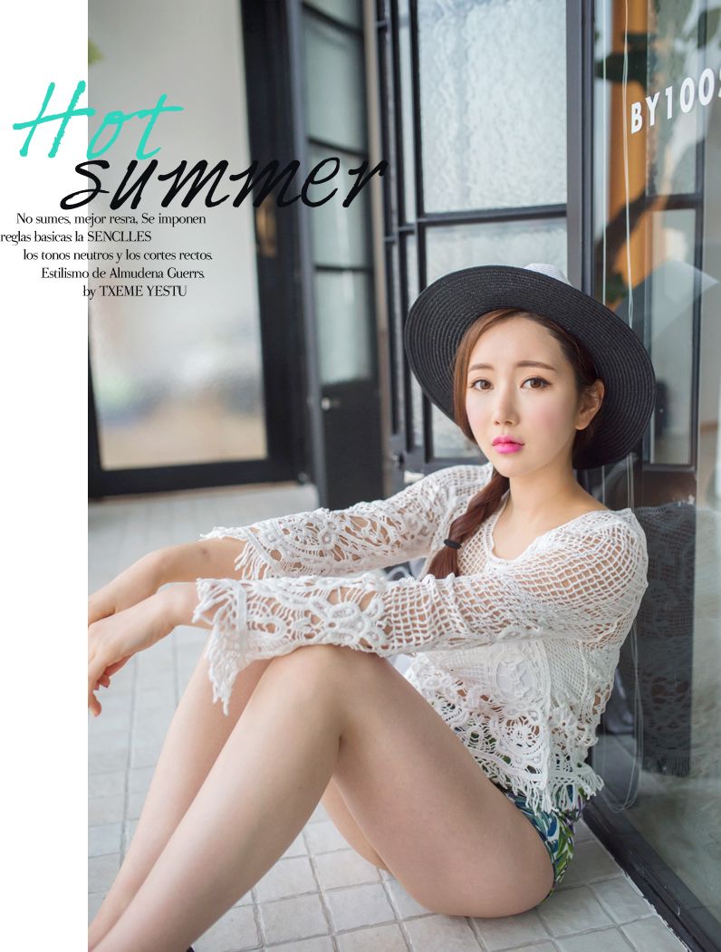 韩国网拍模特李妍静2017年MayBeach比基尼系列