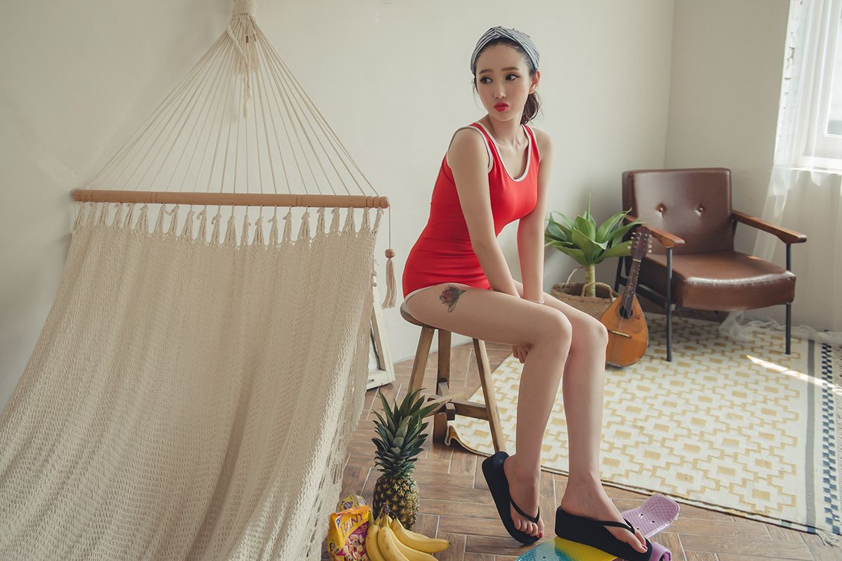 韩国网拍模特李妍静2017年MayBeach比基尼系列