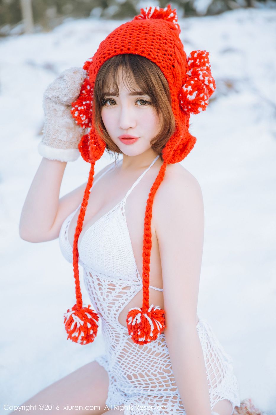 性感女神徐cake新春雪地巨乳内衣诱惑套图 No.484