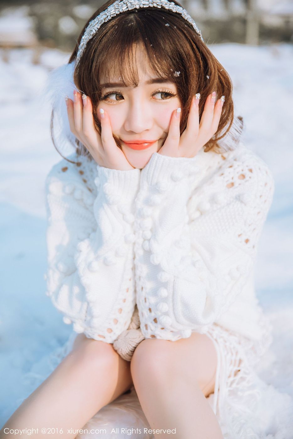 性感女神徐cake新春雪地巨乳内衣诱惑套图 No.484