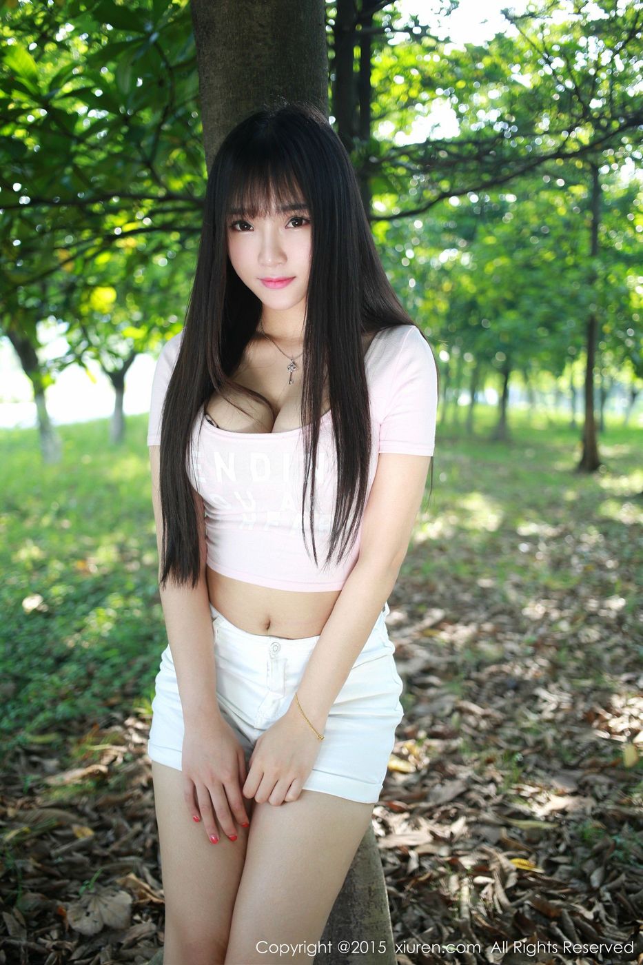 极品美女模特夏瑶baby广州大学城清新外拍 No.345
