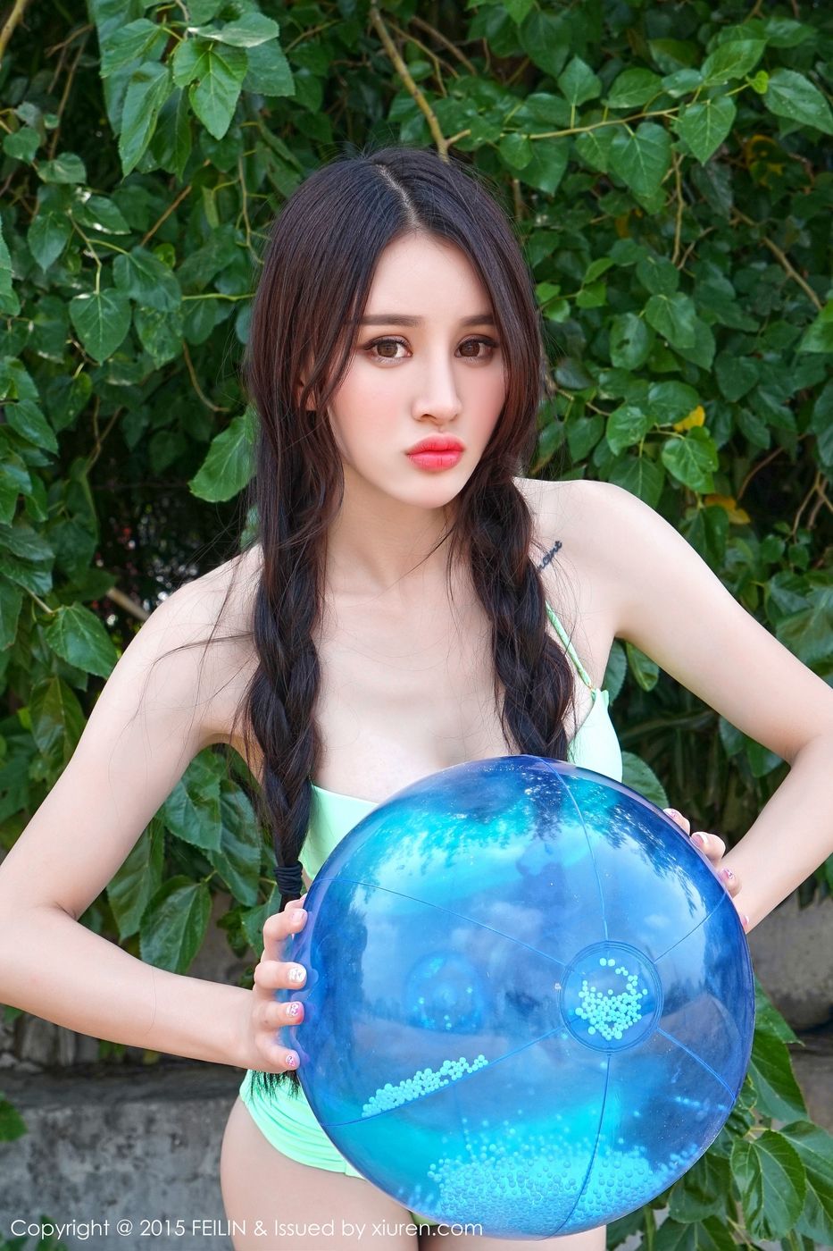 性感美女Cheryl青树沙滩比基尼诱惑写真第二套 VOL.012