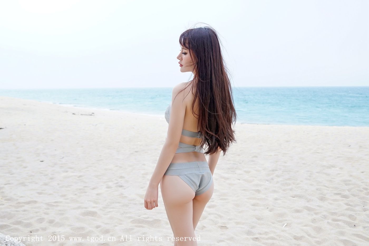 美女模特Cheryl青树沙滩比基尼内衣诱惑普吉岛旅拍第四刊