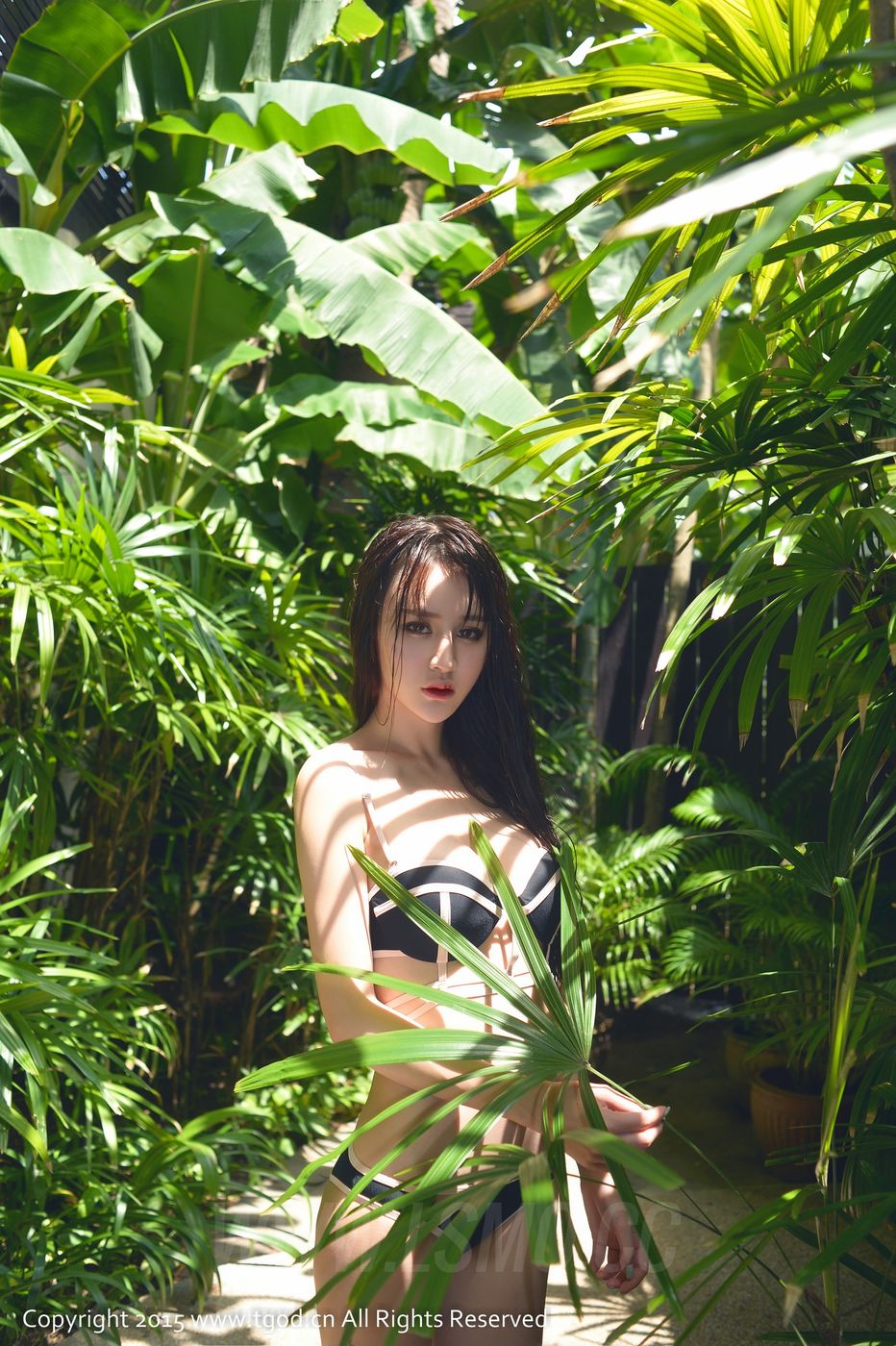 美女模特Cheryl青树沙滩比基尼内衣诱惑普吉岛旅拍第二刊