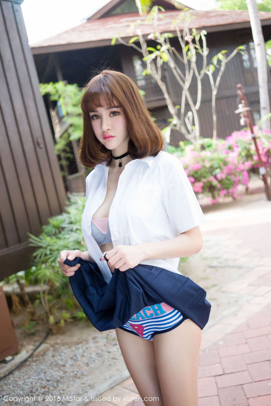 性感女神Cheryl青树校服装比基尼内衣诱惑兰卡威旅拍 VOL.076