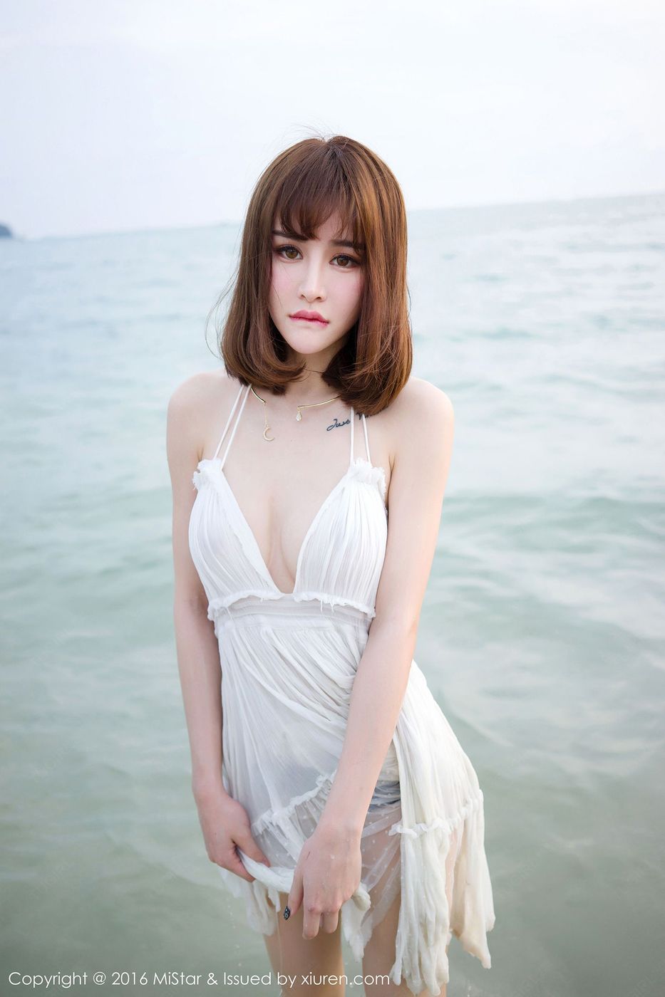 性感嫩模Cheryl青树兰清新爆乳湿身诱惑卡威沙滩写真 Vol.110