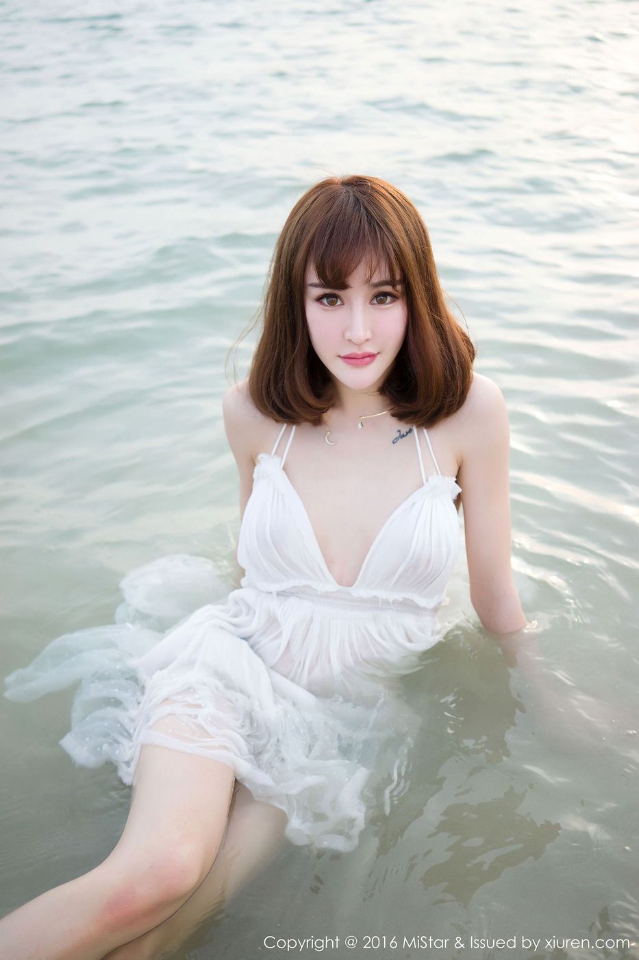 性感嫩模Cheryl青树兰清新爆乳湿身诱惑卡威沙滩写真 Vol.110