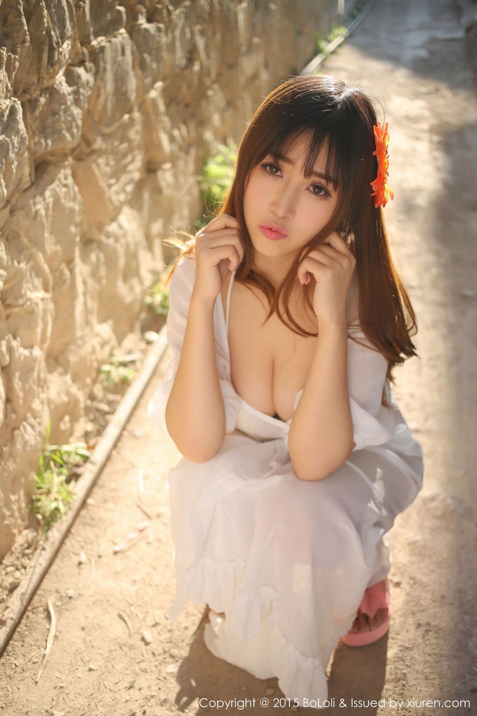 性感女神张优ayoyo诱惑巨乳透视长裙大理旅拍 VOL.004