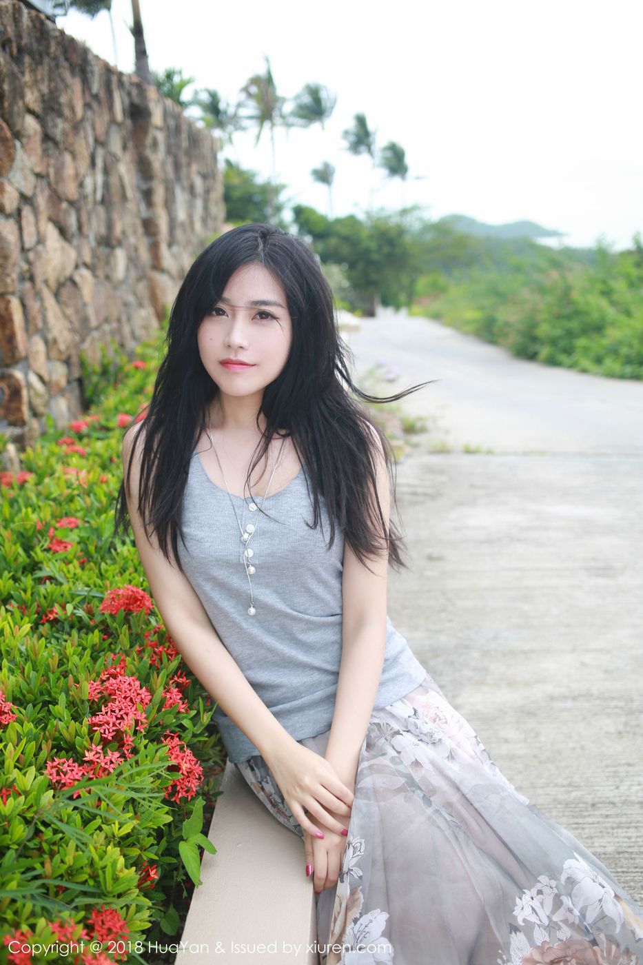 性感女神许诺Sabrina美胸热裤苏梅岛旅拍 Vol.054