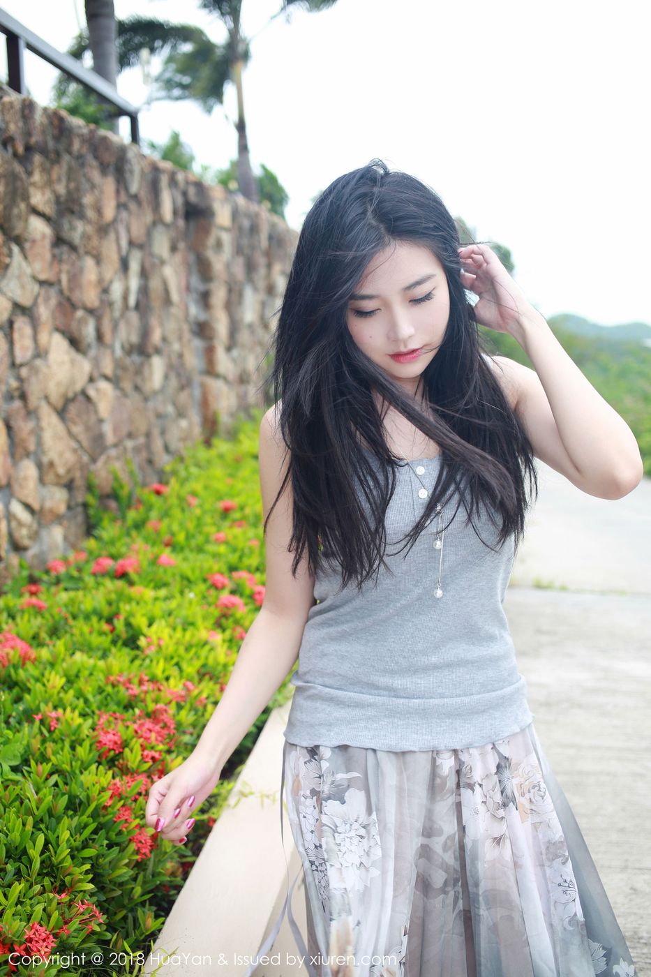 性感女神许诺Sabrina美胸热裤苏梅岛旅拍 Vol.054