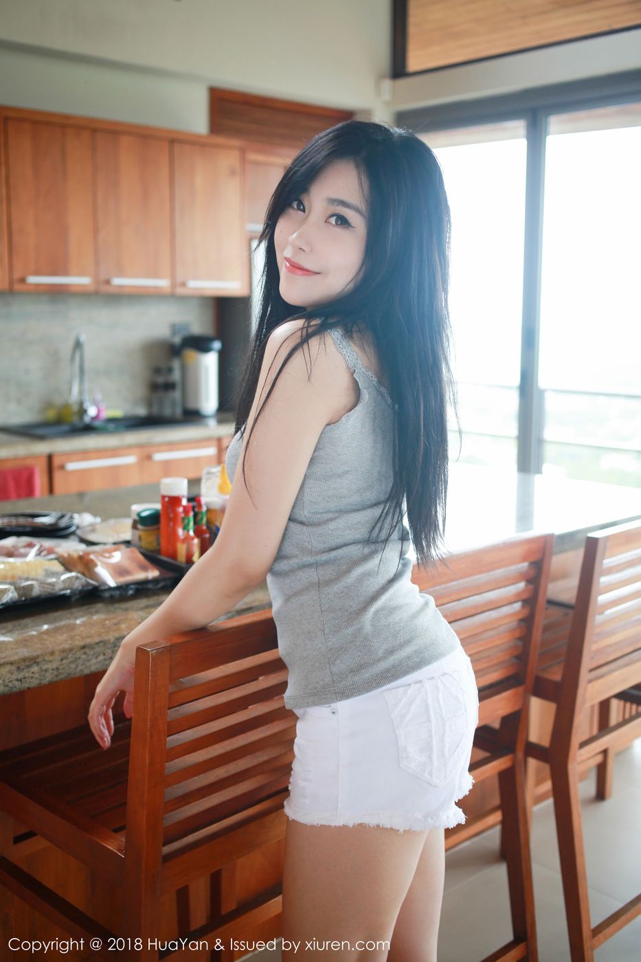 性感女神许诺Sabrina美胸热裤苏梅岛旅拍 Vol.054