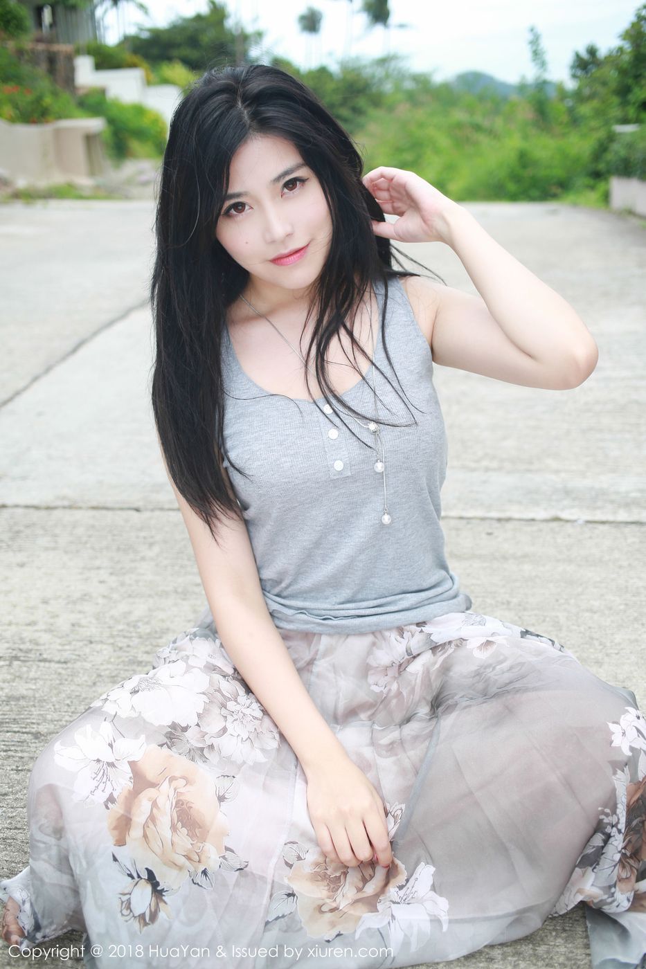 性感女神许诺Sabrina美胸热裤苏梅岛旅拍 Vol.054