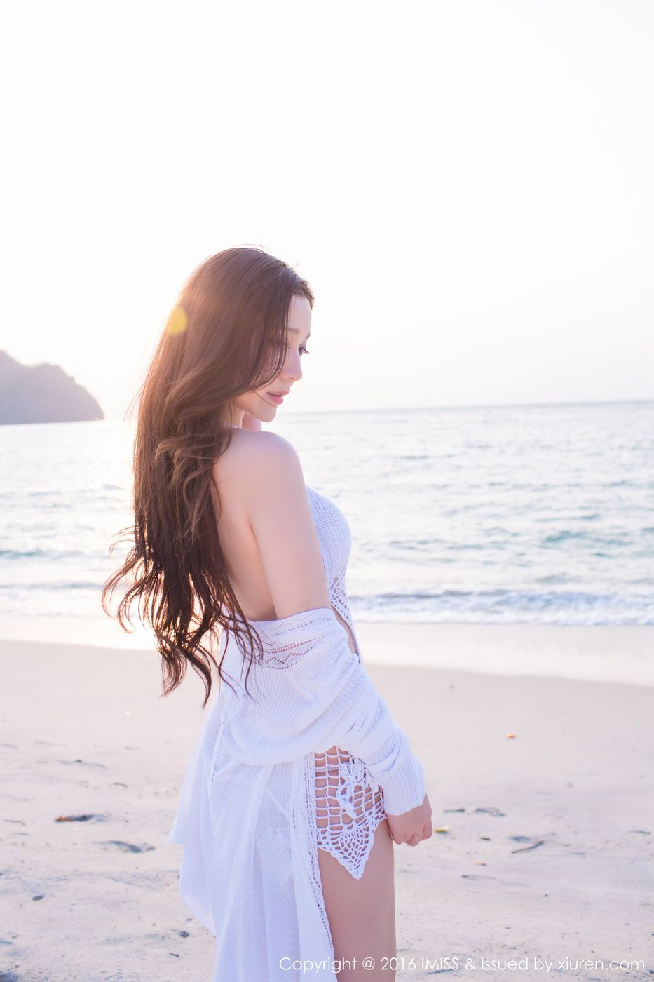 新人妹子淼淼萌萌哒沙滩泳衣比基尼兰卡威旅拍首套写真