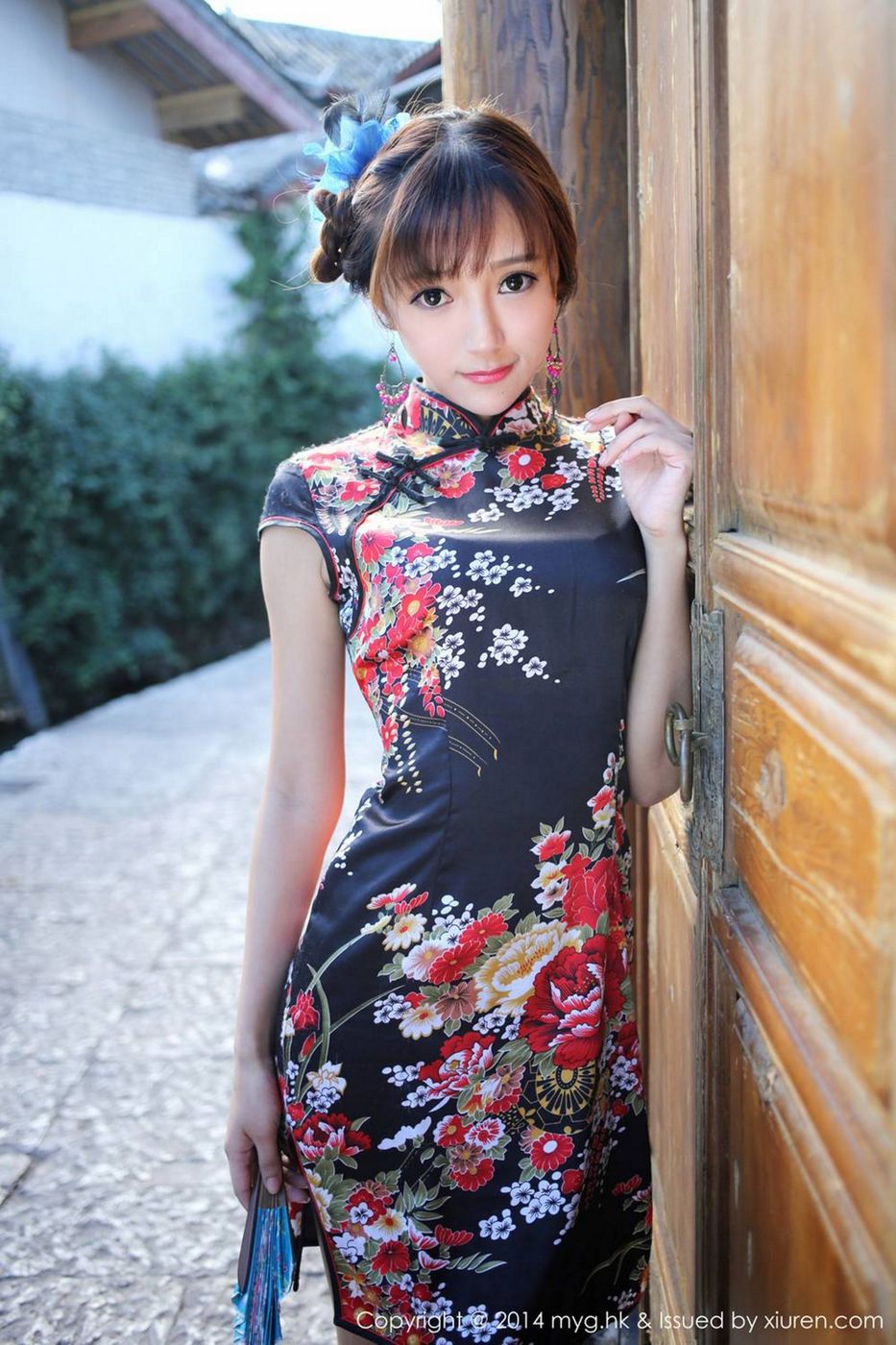 旗袍美女王馨瑶yanni极品身材丽江旅拍最后一套 Vol.080