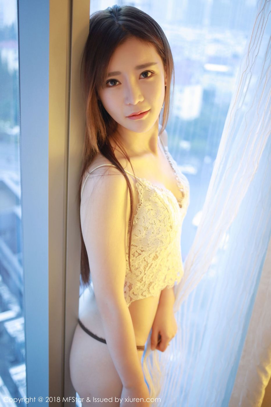 美女模特佟蔓baby黑丝美腿丁字裤大尺度写真 VOL.128